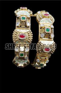 22K Hallmarked Handcrafted Gold Designer Bangles