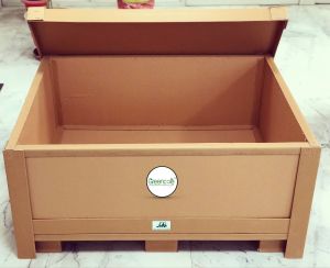 Foldable Paper Honeycomb Pallet Box