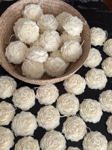 Peony Flower Shaped  Candle