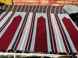 Hand Loom Carpet Janamaz (Acreylic Cotton )