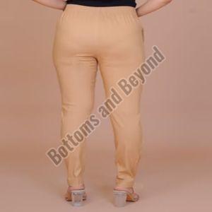 Ladies Skin Cotton Lycra Pant