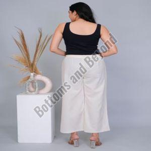 Ladies Khadi Side Button Pant