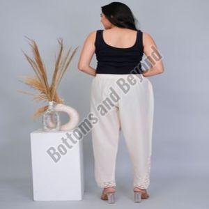 Ladies Khadi Side Slit Pant