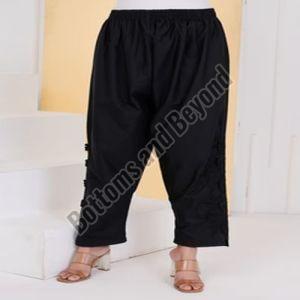 Ladies Black Kashmiri Embroidery Pant