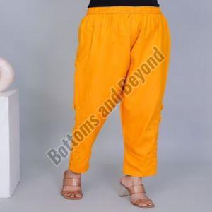Ladies Mustard Kashmiri Embroidery Pant