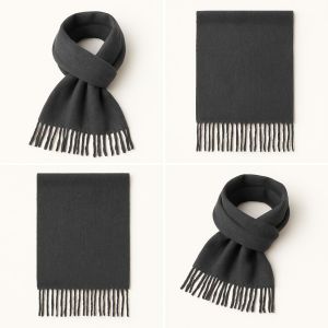 Mens Checks Woolen Muffler
