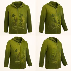 Mens Full Zipper Sweater