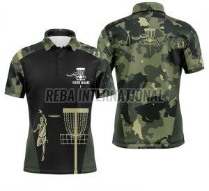 Mens Printed Polo T-Shirts