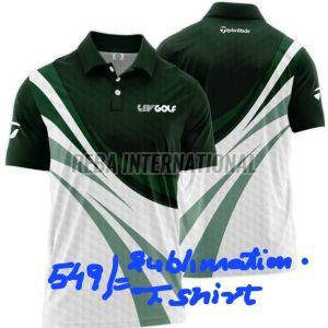 Mens Sublimation Polo T-Shirts