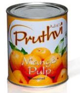 pruthvi mango pulp sweetened