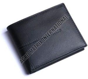 Men Leather Bi Fold Wallet