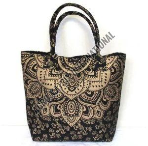 Printed Cotton Handbag