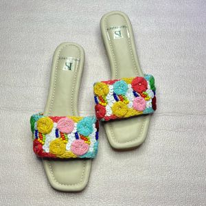 Garden Surprise PU Leather Ladies Sandal