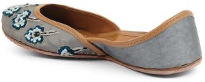 Grey Saplings PU Leather Ladies Jutti