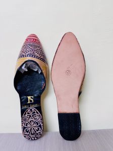 Kaala Multi Leather Ladies Mules
