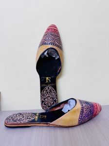 Kaala Multi Leather Ladies Mules