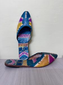 Neela Multi Leather Ladies Mules
