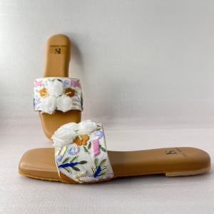 Rose Garden PU Leather Ladies Sandal