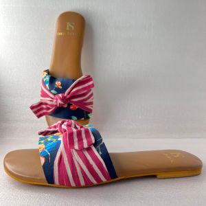 Water Knot Leather Ladies Sandal