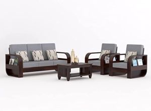 Wooden Sofa Set For Living Room
