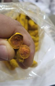 Double Polished Turmeric Finger