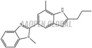 2-n-Propyl-4-methyl-6-(1\'-methylbenzimidazol-2-yl)benzimidazole API Intermediate