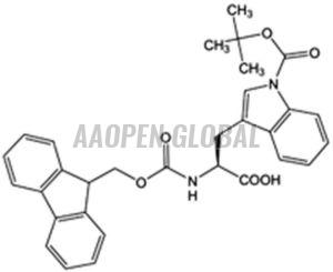 Fmoc-L-Trp(Boc)-OH , CAS No 143824-78-6