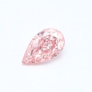 Pink Pear Shaped Diamond