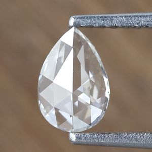White Pear Shape Diamond