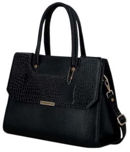 Ladies Black Leather Handbags
