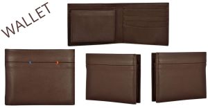 Mens Brown Leather Wallets