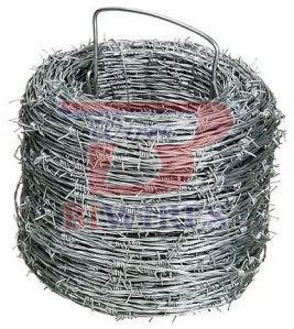 14 X 14 Mm Galvanized Iron Barbed Wire Fencing