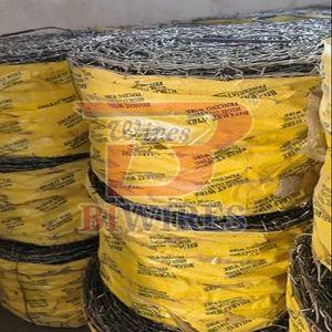 120 GSM Galvanized Iron Barbed Wire Fencings