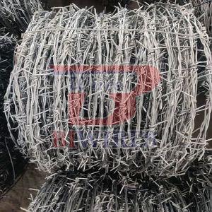 2 Mm Galvanized Iron Barbed Wire Fencing