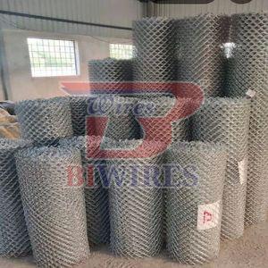 25 X 25 Mm Galvanized Iron Chain Link Fencing Mesh