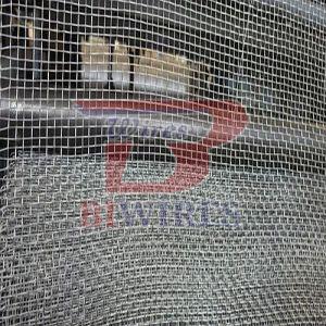 Silver Galvanised Steel Window Wire Mesh