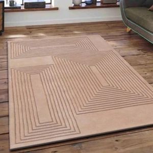 Beige Hand Tufted Carpet