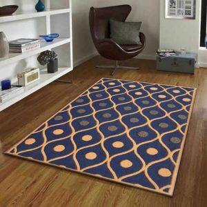 Checkered Hand Tufted Carpet