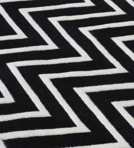 Zig Zag Hand Tufted Carpet