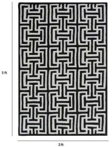 Puzzle Hand Tufted Carpet