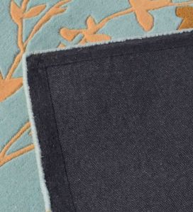 Leaf Print Hand Tufted Carpet