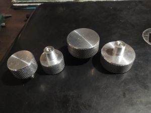 Silver Aluminium Knorling Knob
