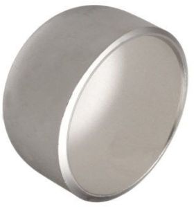 Silver Stainless Steel 304 Pipe Cap, for Construction