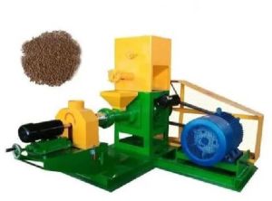 Single Screw Extruder Fish Feed Making Machine