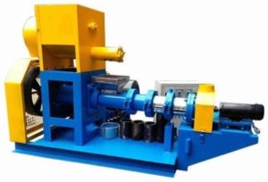 Single Screw Extruder Fish Feed Making Machine