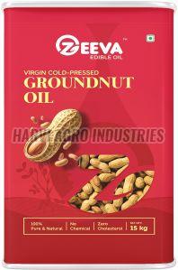 15kg Virgin Cold Pressed Groundnut Oil
