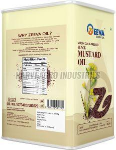 5 Litre Virgin Cold Pressed Black Mustard Oil