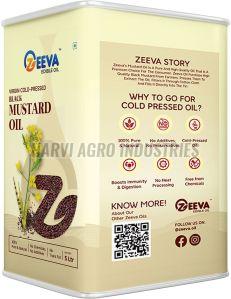 5 Litre Virgin Cold Pressed Black Mustard Oil