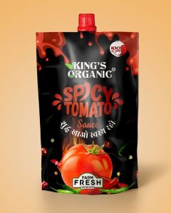 100 Gram Kingsorganic Spicy Tomato Sauce