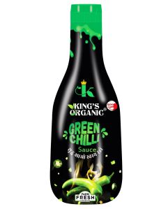 500 Gram Kingsorganic Green Chilli Sauce